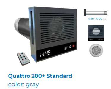 Rekuperator Quattro 200+ Rekuperator Quattro 200+
