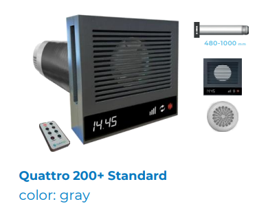 Rekuperator Quatro 200+